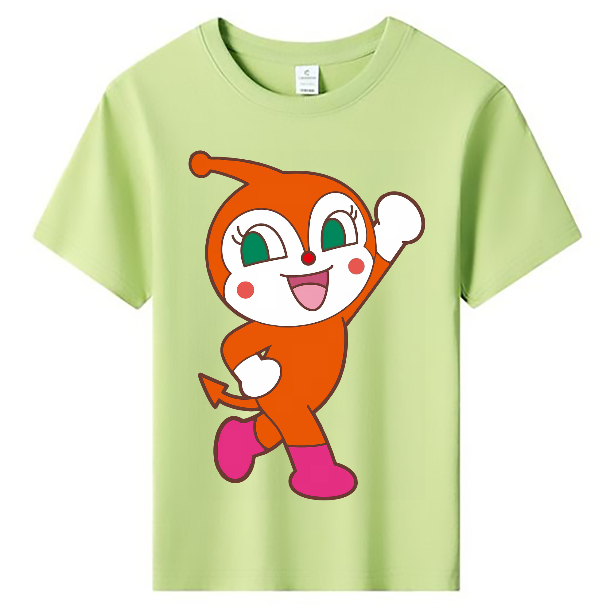 （画像用） アンパンマン Anpanman 綿100％キッズTシャツ（フロントプリント）